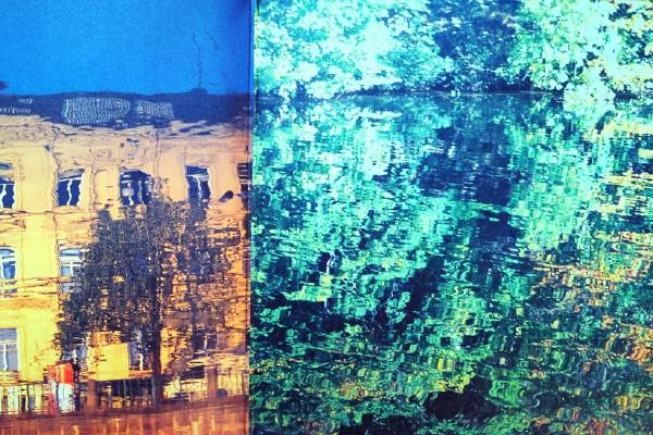 thumbnail. Christian Fennesz on the album Venice, inside cover